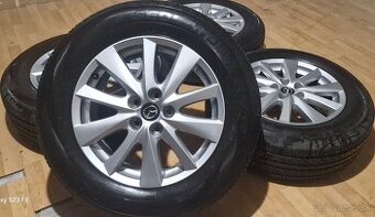 Predám letnú sadu alu. disky Mazda CX + 225/65 R17 Yokohama