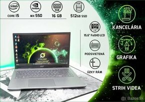 15,6" FHD IPS Acer ASPIRE5, i5-12gen/MX550/16GB/512GB