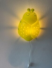 Detská lampa Lienka - IKEA Smila Bagge, mám 2 ks