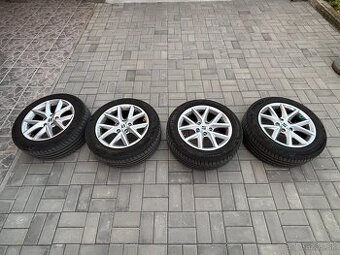 Elektróny Seat Leon 5x112 R16 + letné pneu - 1