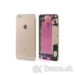 Apple iPhone 6S | Sklo batérie, zadný kryt, housing Zlaté