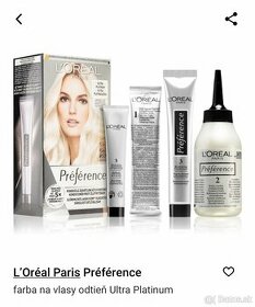 Blond farba na vlasy loreal