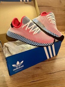 Adidas Deerupt Solar Red Bluebird