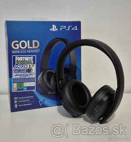 Sony PS4 Gold Wireless Stereo Headset slúchadlá