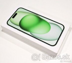 IPHONE 15 - 128 GB, GREEN - NEROZBALENÝ