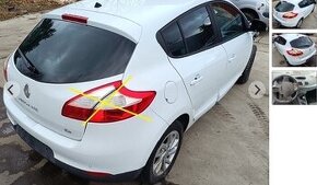 Renault Megane III HB 2014 1.2 Tce predám DVERE, AIRBAGY