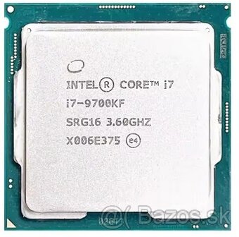 Procesor Intel Core i7-9700KF FCLGA1151 Coffee Lake CPU