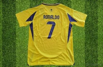 dres Ronaldo AL NASSR žltá edícia