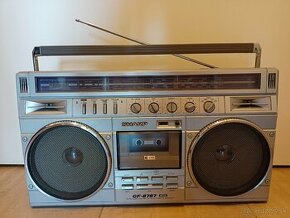 Sharp gf 8787 radiomagnetofon boombox retro kazeťák - 1