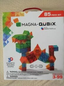 Predám magnetickú stavebnicu Magna QUBIX 85 - 1
