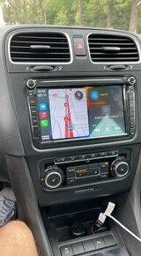 2DIN rádio 4+64GB,7708 čip,CarPlay,RDS,VW,SEAT,SKODA