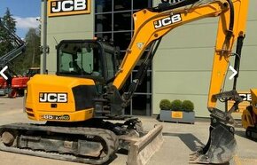 Minibagr JCB 85Z-1, rok výroby 2019, 3796 mth, nové pásy