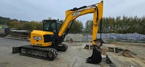 Minibagr JCB 85Z-1, rok výroby 2019, 3796 mth, nové pásy