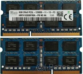 8GB  Hynix 1600MHz 1,35V HMT41GS6BFR8A-PB