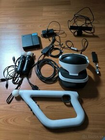 VR PS4 + move + aim controller + hry