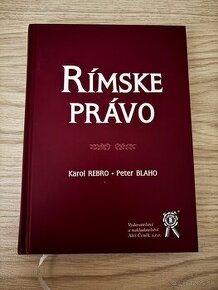 Rímske právo - Karol Rebro, Peter Blaho