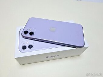 APPLE IPHONE 11 64GB PURPLE Baterka 100%