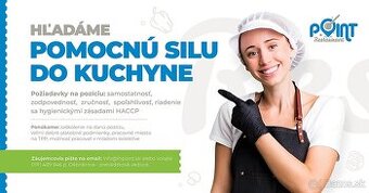 Hľadáme pomocnú silu do kuchyne