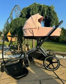 Cybex priam pink silver