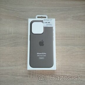 iPhone 15 Pro silicone case Clay - 1