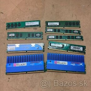 Predám ram pamäte do počítača DDR2 s kapacitou 1GB-2GB - 1