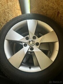 Hlinikove disky skoda original, maju oderky 5x112 r17 57 sko