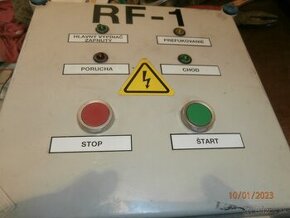 Ovladacia skrinka RF-1,ovladanie ventilatora ofukovania.