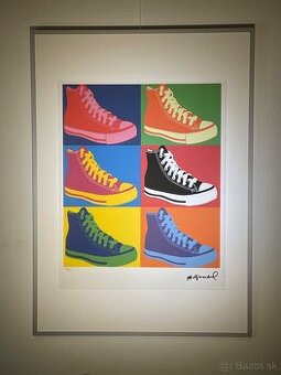 Andy Warhol "Converse" Limitovaná edícia_Certifikát