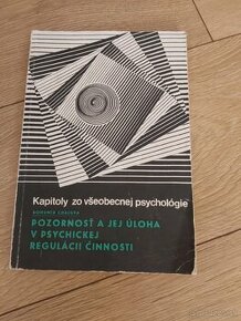 Kniha Kapitoly zo všeobecnej psychológie