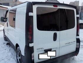 Kridlo spoiler Vivaro primastar Renault Trafic II 1/2 dvere - 1