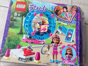 Predám LEGO Friends -Cvičenie škrečkov,pohyblivý otočný kruh