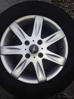 Alu disky Chevrolet + letne pneumatiky 205/65 R15