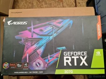 RTX 3070 GIGABYTE Aorus Master 8GB