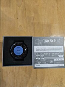 Garmin Fenix 5x plus sapphire