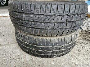 2x zimné pneu 215/60r17c - 1