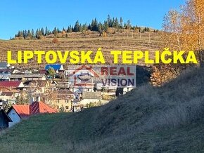 Pozemok v obci Liptovská Teplička, cca 500 m2, siete v dosah