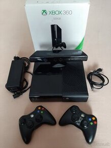 Xbox 360E konzola, prislusenstvo a vela hier