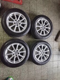 205/60R16 Elektrony 5x112R16 NOVÉ zimná sada škoda ,vw,