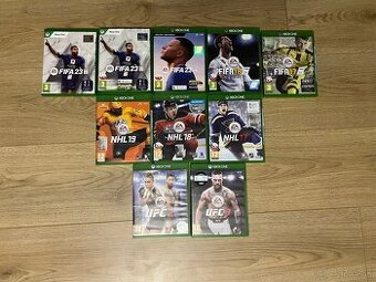 Predám hry na Xbox One / Series - FIFA/NHL/UFC/Minecraft/...