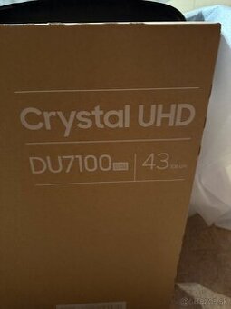 Samsung 43” Crystal UHD DU7100 4K Smart TV (2024)