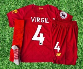 dres Liverpool FC Virgil červený 115-125cm