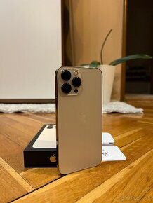 iPhone 13 PRO MAX 128GB GOLD - PERFEKTNÝ STAV