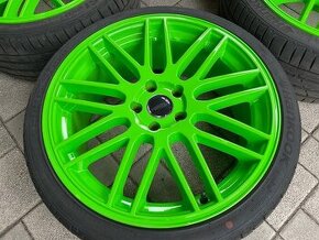 19F kawasaki green alu 19 5x112 audi seat skoda vw mercedes - 1