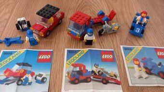 Predane 3ks stare lego 6655, 6654 a 6605 legoland