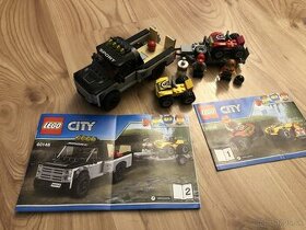 Lego CITY 60148 - Nákladiak s prívesom + 2 x štvorkolka - 1