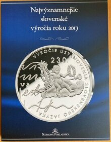 Predám mince "Najvýznamnejšie slovenské výročia roku 2017" - 1