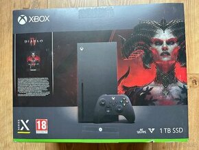 Predám XBOX Series X 1TB+Diablo IV