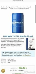 LIQUI MOLY TOP TEC 4200 5W-30 - 60l (3709)