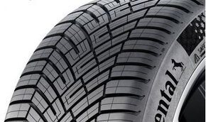 Predám celoročné pneumatiky Continental 205/55/R17 95V