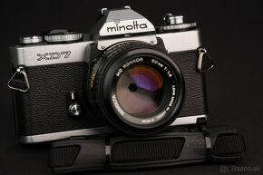 Minolta XD7 Rokkor MD 1.4/50mm.